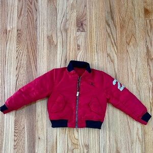 Jordan red jacket boys size 2-3years